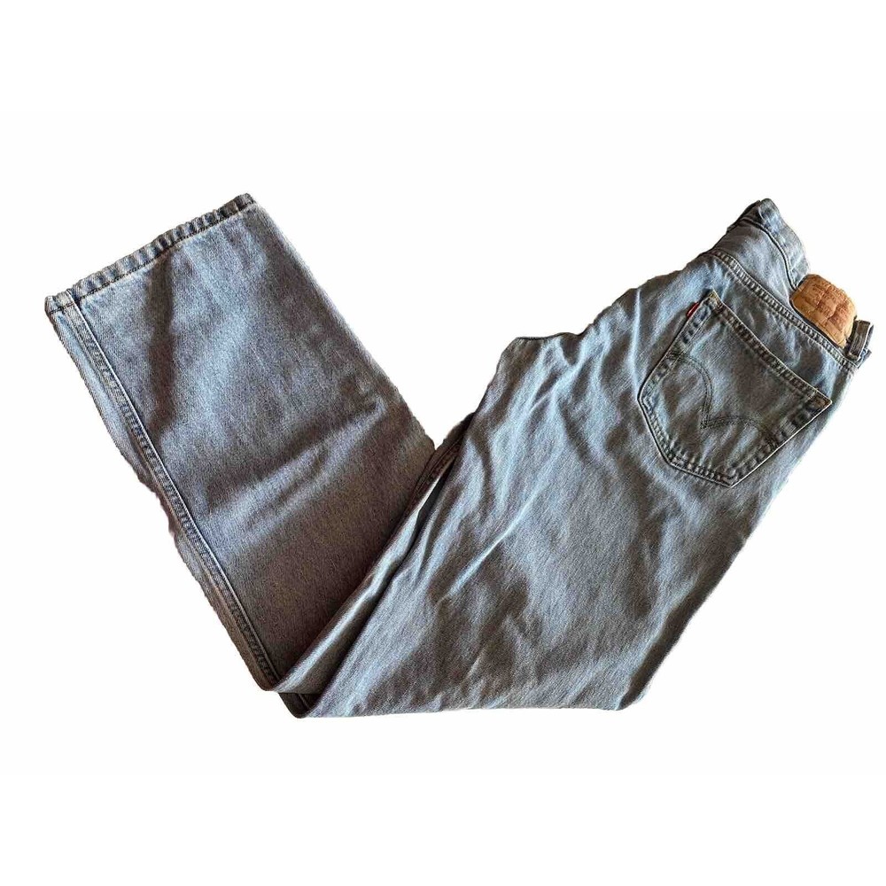 Vintage 90s Levis 550 Jeans Men’s Size 36 X 34 Blue Relaxed Fit